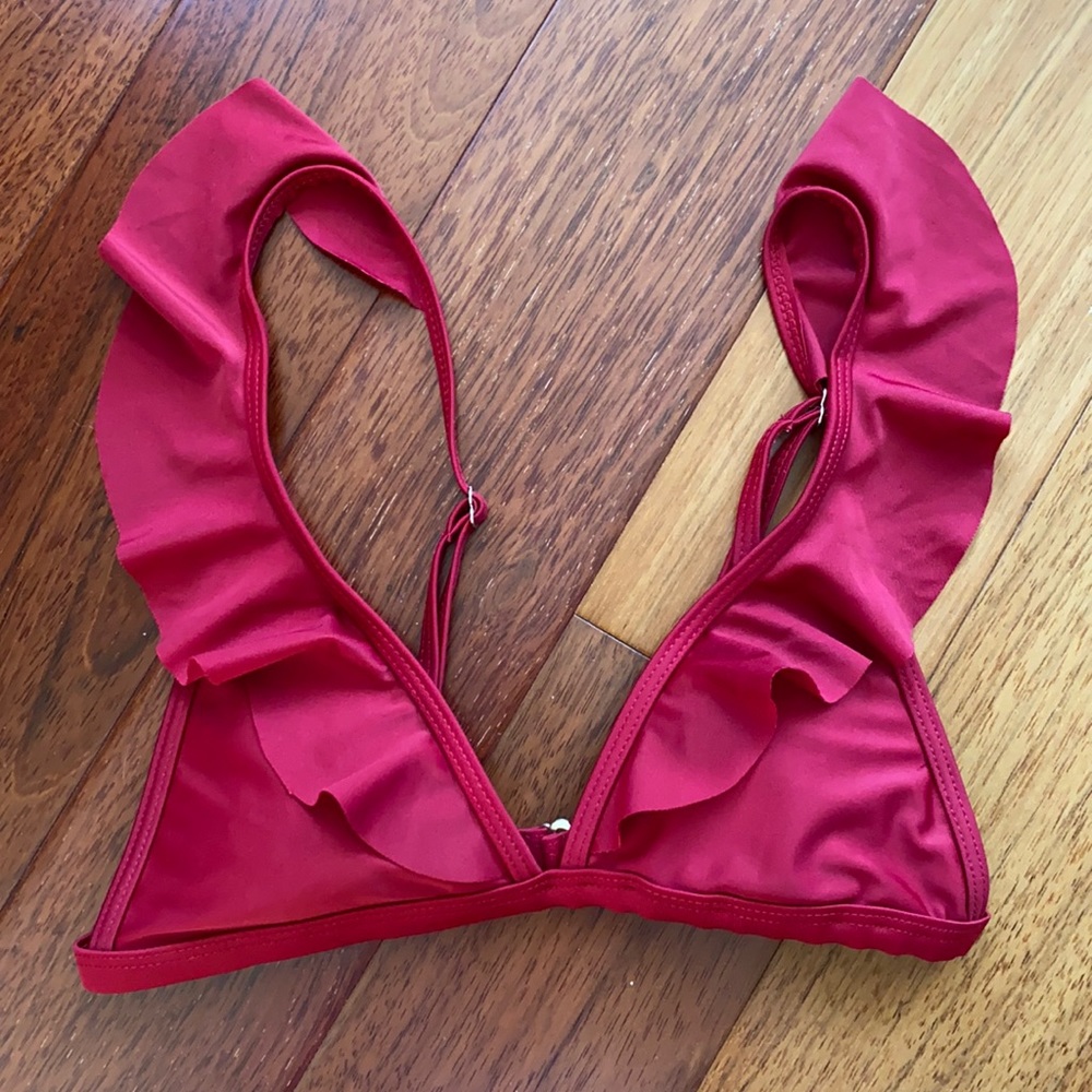 RED BIKINI TOP